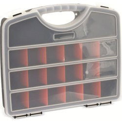Gereedsschapskist - 20 vakken - 25 cm - Opberg/sorteer boxen - Gereedschap opbergkisten