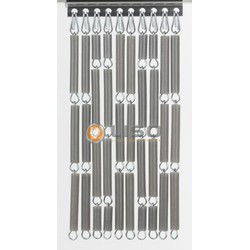 Vliegengordijn Zilver Metallic - Doe-het-zelf pakket 92x209