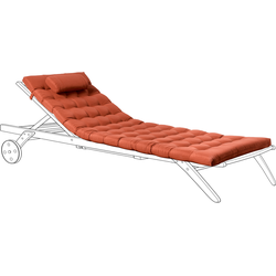 Beliani CESANA PREMIUM - Zitkussen-Rood-Polyester