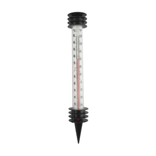 Orange85 Buitenthermometer - draadloos - thermometer voor buiten - kunststof - 31cm - Tuin thermometer - Temperatuur tuin - 