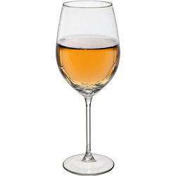 Secret de Gourmet Wijnglazen set Lina - doosje 6x stuks - chique transparant glas - 54 CL - Wijnglazen