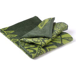 PHLOX Strandlaken - 100% katoen - 1 zijde velour - 90x160 - marile green
