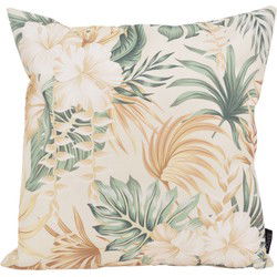 Sierkussen Hibiscus Flower - Outdoor | 45 x 45 cm | Katoen/Polyester