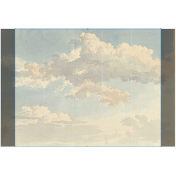 Behang Wolken Schets Origineel - 335x270cm - House of Fetch