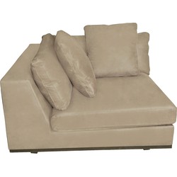 PTMD Block sofa corner piece Juke 51 Khaki
