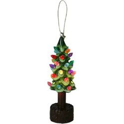 Kerstboom met led 16 cm