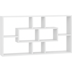 Rechthoekige Wandplank 8 Vakken L85 cm - Lasse