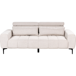 VEGAMO - Driezitsbank - Beige - Stof