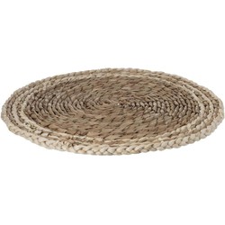 Ronde placemat zeegras naturel 38 cm - Placemats