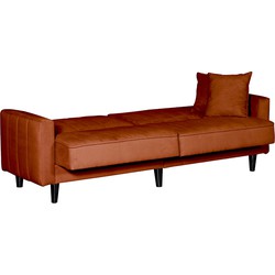 Springcrest® Sofabed Lisboa - Oranje - 214x85x90 cm