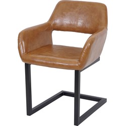 Cosmo Casa  Dining room chair - C  antilever  chair  kitchen  chair - Retro 50s design - Faux  leather - imitation  suede