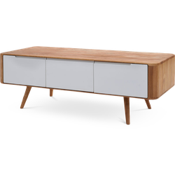 Ena lowboard houten tv meubel naturel - 135 x 55 cm