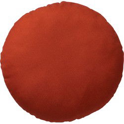 Dutch Decor SOL - Buitenkussen rond Ø40 cm - waterafstotend en uv-bestendig - Potters Clay - oranje - Dutch Decor