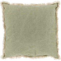 Unique Living - Sierkussen Laurie Tea Green -45x45cm