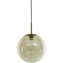 Light and Living hanglamp  - brons - glas - 2958885