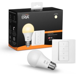 ADUROSMART ERIA starter pack, 1 Warm White light bulb with a dimming remote