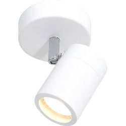 Mexlite - spot - Upround LED - wit - metaal - Ø 10cm - GU10 - 2486W