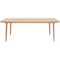 Gazzda Fawn table houten eettafel naturel - 220 x 90 cm