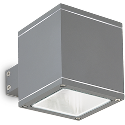 Ideal Lux - Snif square - Wandlamp - Aluminium - G9 - Grijs