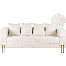 GRANNA - Driezitsbank - Wit - Polyester