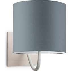 wandlamp Beach Bling Ø 20 cm - lichtgrijs