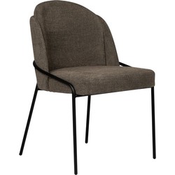 Pole to Pole - Fjord chair -  Chenille - Taupe