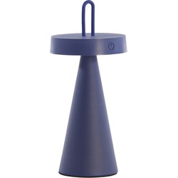 Light&living Tafellamp LED Ø13x28,5 cm ANKENTA kobalt blauw