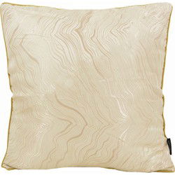 Zinzi Gold / Beige | 45 x 45 cm | Kussenhoes | Jacquard / Polyester