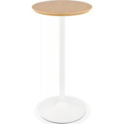 Ronde hoge tafel TAMAGO 60x60x1035 cm Beige