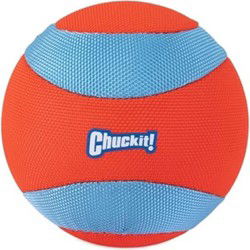 CHUCKIT AMPHIBIOUS MEGA BALL ORANJE / BLAUW 15X12,5X21 CM
