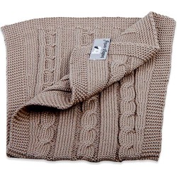 Baby's Only Spuugdoek Cable - Taupe - 50x15 cm