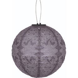 Round 30 Marrakesh Mauve Purple Solar lampion