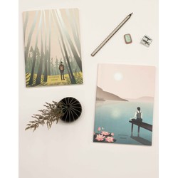 ViSSEVASSE Notebook Set - Lotus + Into The Woods