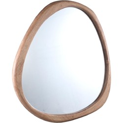 PTMD Spiegel Neelix - 80x3x76 cm - Hout - Naturel