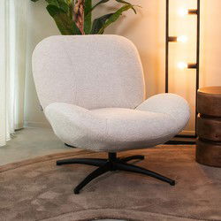 Draaifauteuil Clayton 82x89x91 cm