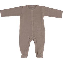 Baby's Only Boxpakje met voetjes Pure - Mokka - 56 - 100% ecologisch katoen