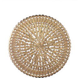 PTMD Wandpaneel Xavery - 89x4x89 cm - Ijzer - Brons