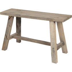 Clayre & Eef Plantentafeltje  60x18x24 cm Bruin Hout Rechthoek Plantenstandaard