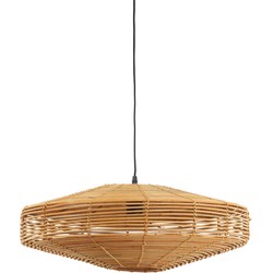 Light & Living - Hanglamp MATAKA - Ø60x21cm - Bruin