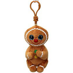 TY Beanie Boos Clip Kerst Knuffel Cookie 15 cm