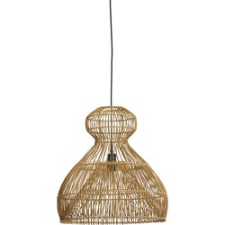 Light&living Hanglamp Ø50x51,5 cm VIME rotan donker bruin