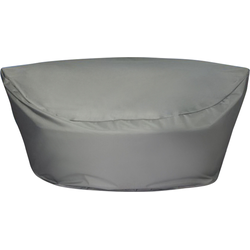 Beliani CHUVA - Meubelhoes-Grijs-PVC