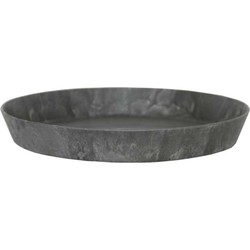 Schale rund schwarz D35 H5 cm - Artstone