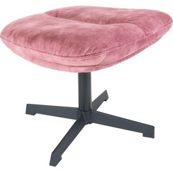 Hocker Dorus Adore Velvet - Old Pink 30