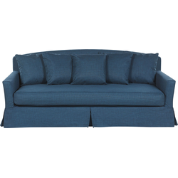 GILJA - Driezitsbank - Marineblauw - Polyester