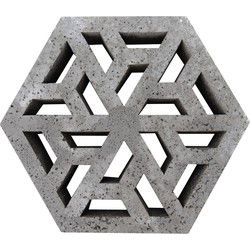 Minimaal 30! Oud Hollandse ECO-tegel 37,5x37,5x7cm antraciet
