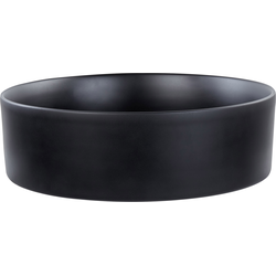 TEBAR  - Wastafel - Zwart -  40 cm - Keramiek