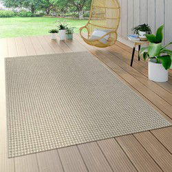 Binnen & Buitenkleed Warilia - Creme - 120x170 cm