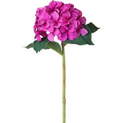 Tige d'Hydrangea - Rose / 26 cm