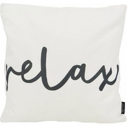 Sierkussen Black & White Relax - Outdoor | 45 x 45 cm | Polyester